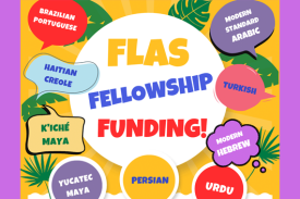 FLAS fellowship funding flyer